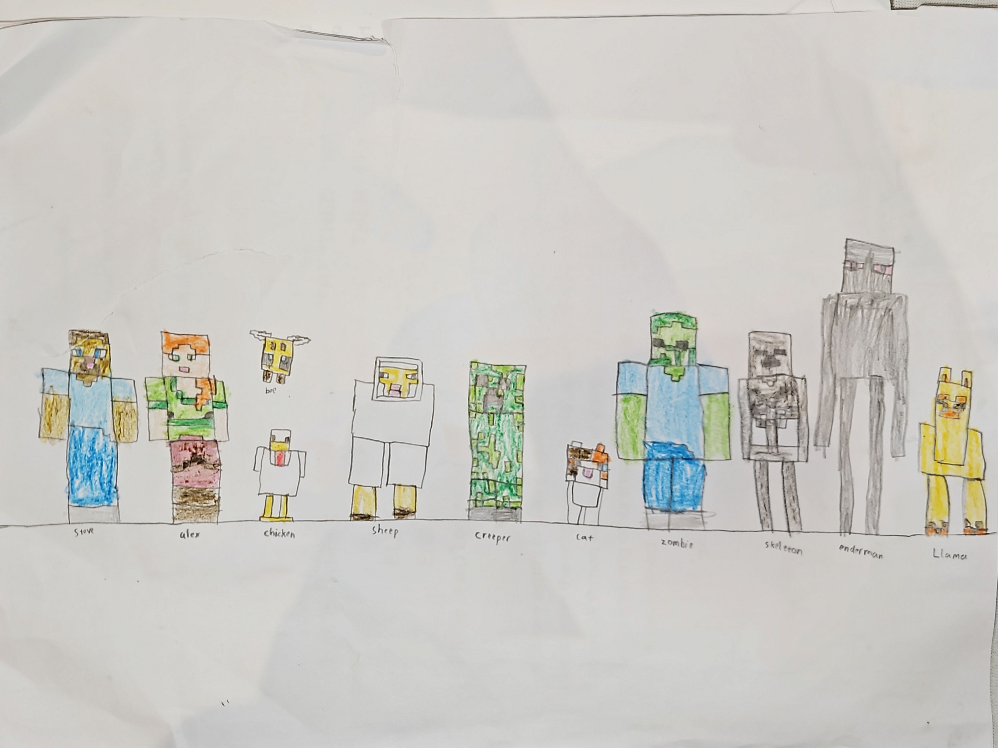 Minecraft Characters Come to Life!